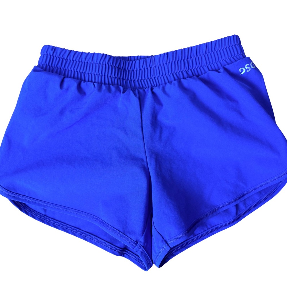 DSG Kids Royal Blue Athletic Running Shorts Size 2XS 4-5 Elastic Waist Lined